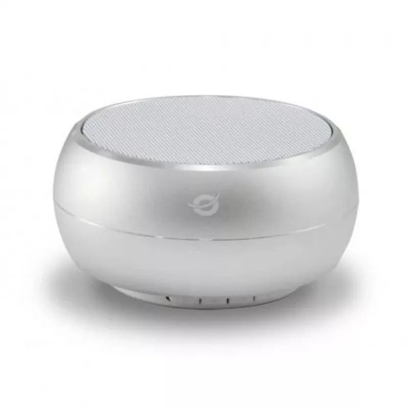 Conceptronic BEATTIE Bezprzewodowy głośnik Bluetooth, srebrny, 3 W, 150 - 20000 Hz, bezprzewodowy, 3.0+HS, Micro-USB, Srebrny