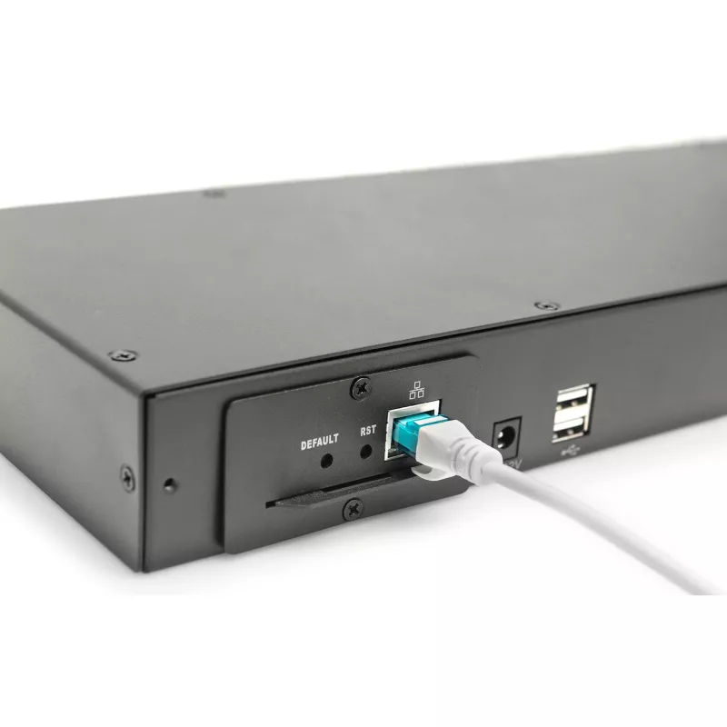 DIGITUS Professional DS-72216 - Przełącznik KVM - 16 portów KVM - do montażu w szafie (DS-72216)