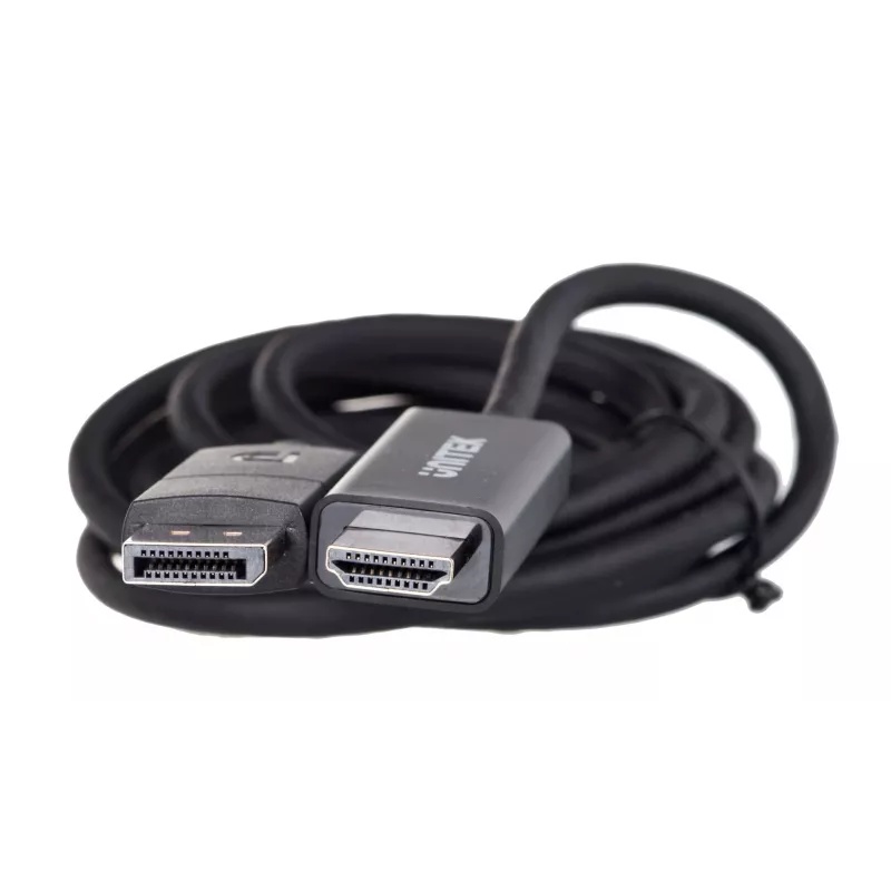 UNITEK KABEL DisplayPort 1.2, HDMI, 4K@60Hz, 1,8 m, V1608A