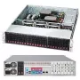 Supermicro SC216 BAC-R920LPB - Stojak - montowany w szafie rack - 2U - ulepszona, rozszerzona ATX - SATA/SAS - Hot-Swap 920 W - Czarny