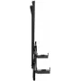 Manhattan Soundbar Mount Universal, montaż na ścianie lub mocowanie VESA, kompatybilny z soundbarami do 15 kg, regulacja głębokości, montaż nad lub pod telewizorem, czarny