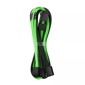 Kabel CableMod 12VHPWR na 3× PCIe ModMesh 45 cm, czarny/jasnozielony