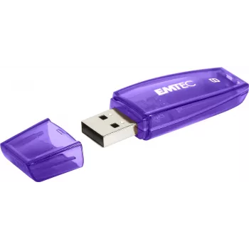 Pendrive USB 8GB EMTEC C410 (Czarny) USB 2.0 (ECMMD8GC410)