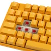 Ducky One 3 TKL klawiatura Gaming USB QWERTY angielska żółta