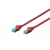 Kabel sieciowy Digitus CAT 5e SF/UTP RJ-45 2m Czerwony