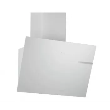 Okap ścienny Bosch DWK65DK20, 590×325×690 mm, 550 m³/h, 3 biegi, 62 dB, biały, aluminiowy filtr przeciwtłuszczowy