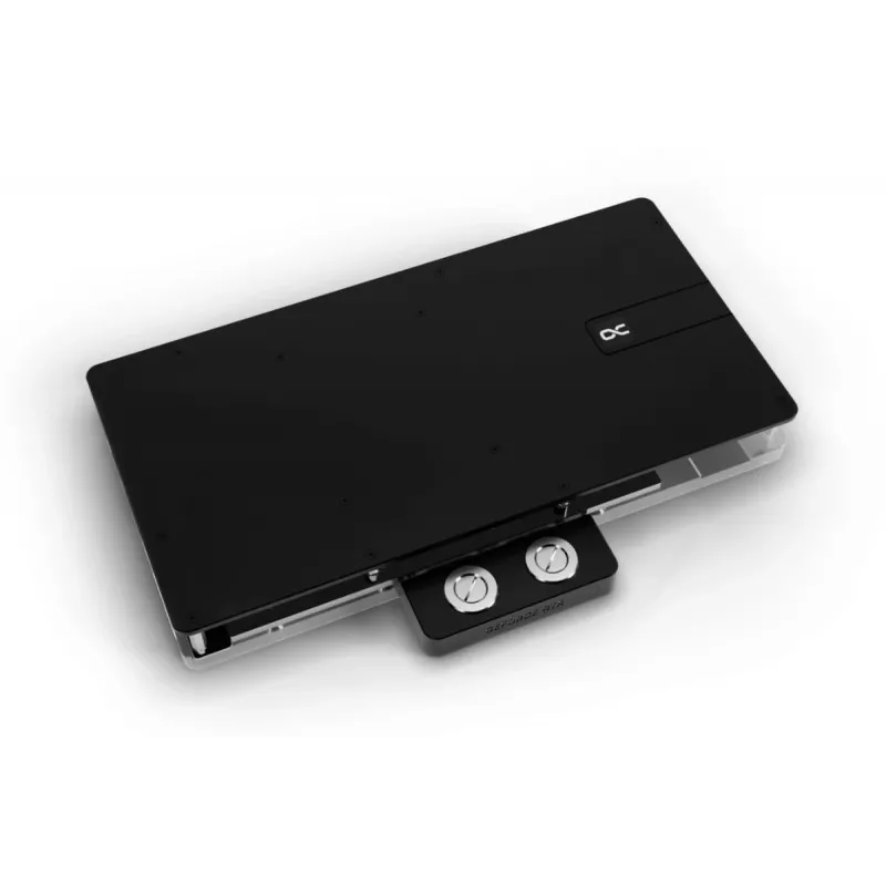 Backplate Alphacool 10270 Akryl Aluminium Chrom Miedź Nylon Czarny Przezroczysty