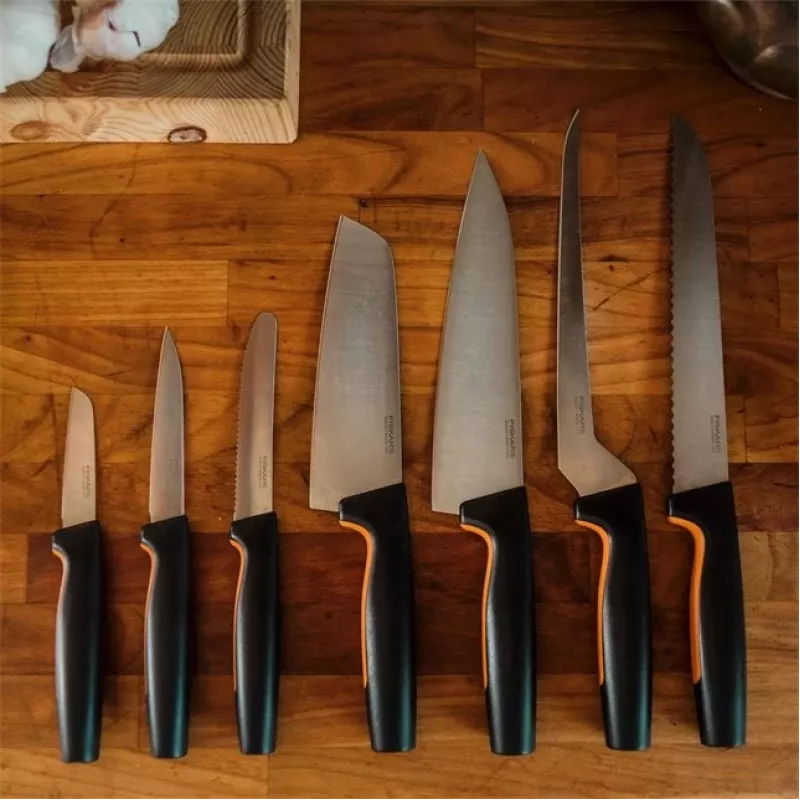 Nóż kuchenny Fiskars 1057538, stal nierdzewna, 1 szt., nóż do chleba