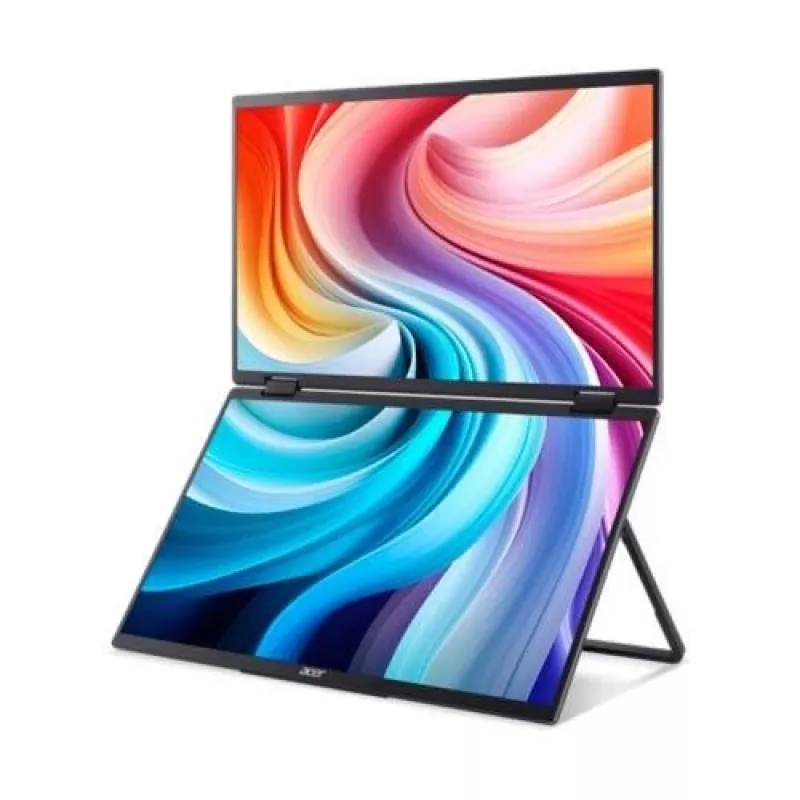 Przenośny monitor Acer PD163QT 15.6 cala FHD 1920x1080 IPS 8 ms USB-C Czarny VESA 75x75