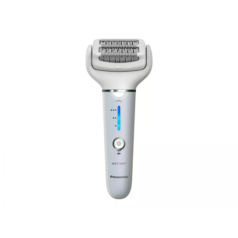 Panasonic ES-EY90A503 epilator, do stosowania na mokro i sucho, niebiesko-biały