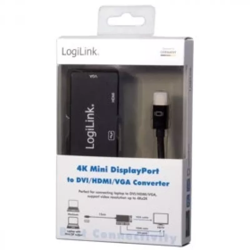 Adapter Mini DisplayPort do DisplayPort LogiLink CV0110