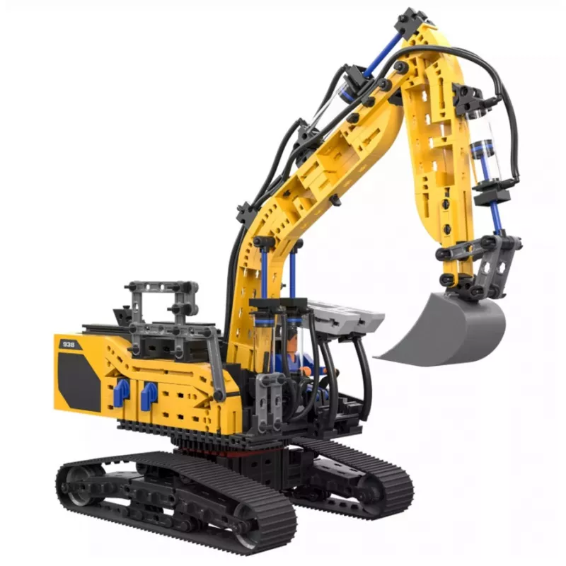 Koparka pneumatyczna Liebherr R 938, zabawka konstrukcyjna