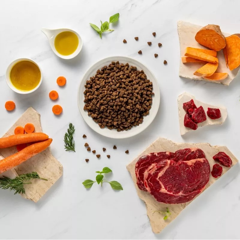 RAW PALEO Ultra Medium&Large Adult Beef - sucha karma dla psa - 10 kg