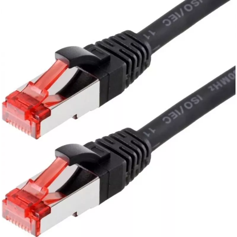 Kabel sieciowy Helos CAT6 S/FTP (PIMF) 15m Czarny