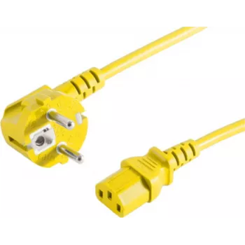 Kabel zasilający Żółty 3 m ShiverPeaks 09-05042