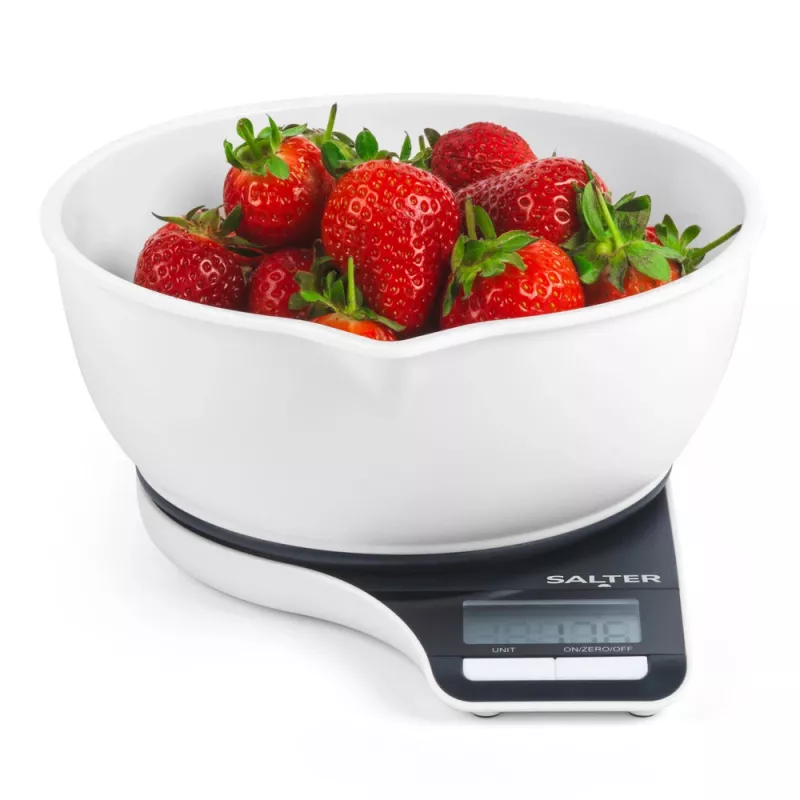 Waga kuchenna Salter Electronic Jugscale Czarno-Biała