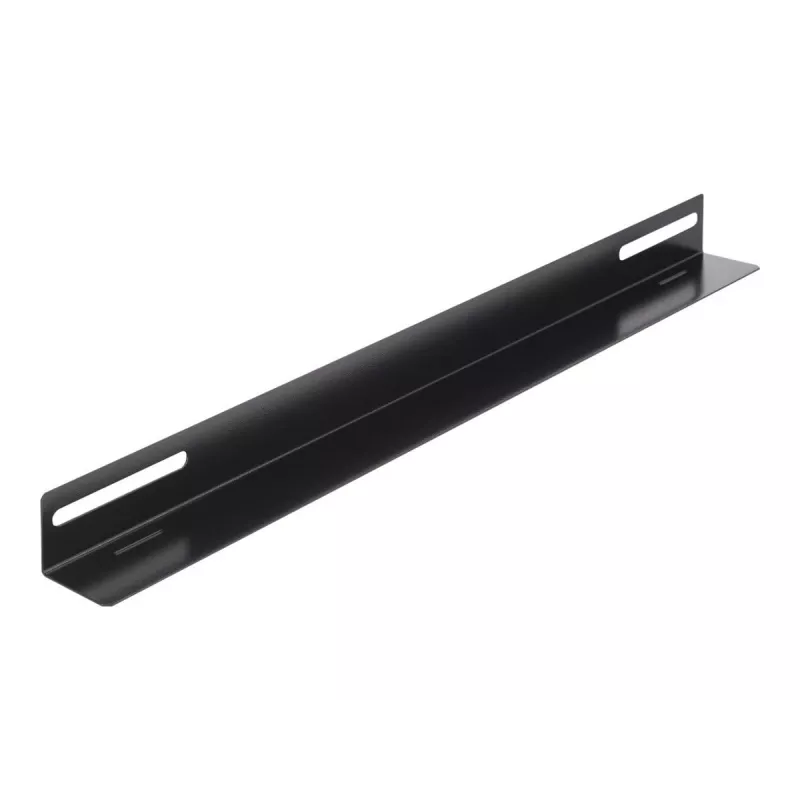 Uchwyt montażowy DeLOCK 19 cali 450x40mm 2 sztuki Czarny Metal