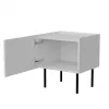Szafka nocna Cama LUCCA komplet 2 szt. 47x40x52 cm biała MDF/płyta wiórowa