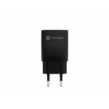 Przewodowa ładowarka do urządzeń mobilnych NATEC NUC-2141, 30W, USB-C PD 3.0 + USB-A QC 3.0, 110–240V, czarna