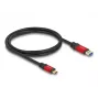 Kabel USB DeLOCK 80617 1m USB Typ-A na Typ-C 10 Gbps