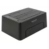 DeLOCK - HDD-Dockingstation Schächte: 2 - SATA 6Gb/s - 6 Gbit/s - USB 3,1 (Gen 2) - Schwarz (63957)