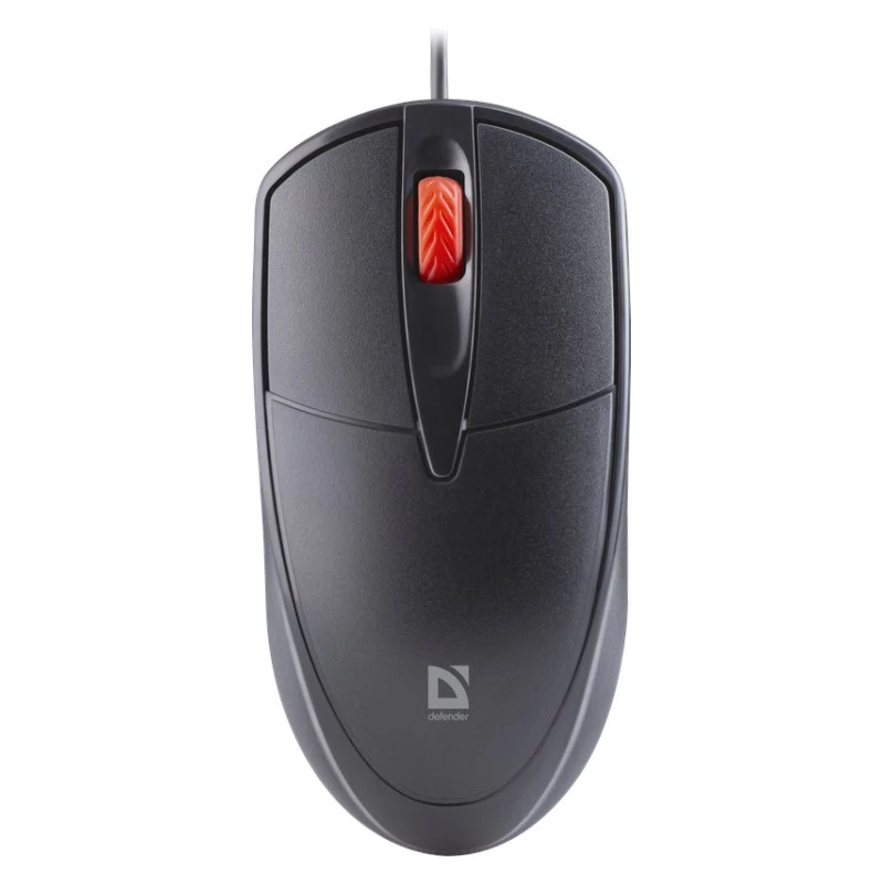 MYSZ DEFENDER ICON MB-057 OPTYCZNA 1000dpi 3PRZ CZARNA CICHY KLIK