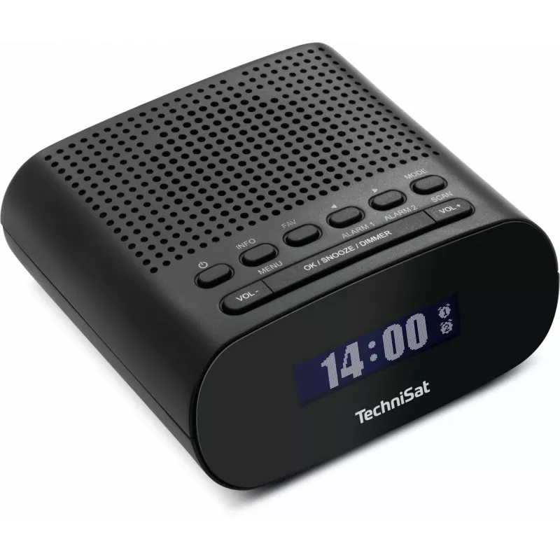 Zegar radiowy TechniSat TECHNIRADIO 50 Analogowy Cyfrowy DAB FM