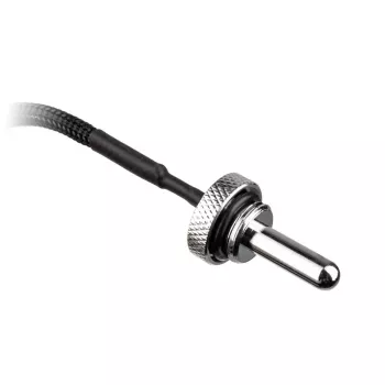 Czujnik temperatury Alphacool Eiszapfen Plug G1/4 - czujnik temperatury do systemu chłodzenia cieczą - chrom - 50 cm