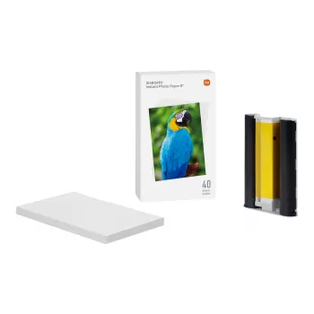 Papier fotograficzny Xiaomi BHR6757GL, biały, 40 arkuszy