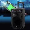 Przenośny głośnik karaoke MANTA SPK5021PRO 20W, woofer 12 cali, 80W RMS, Bluetooth, bateria do 5h, SD/USB, wejścia mikrofonowe i gitarowe