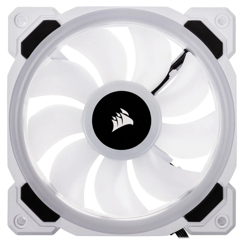 CORSAIR LL120 RGB 120mm Biały Wentylator obudowy PWM 3-pack