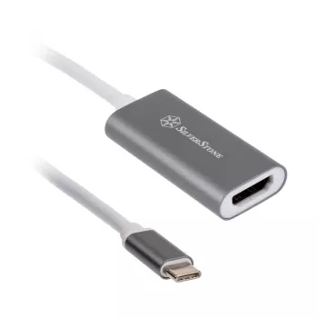 Adapter SILVERSTONE USB 3.1 Type-C do HDMI 2.0b SST-EP07C-E, adapter wyjścia wideo