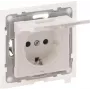 Legrand SEANO gniazdo Schuko SL 765124 ze zwiększoną ochroną przed dotykiem z pokrywą na zawiasach 10 (765124)