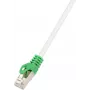 LogiLink - kabel krosowy - RJ-45 (M) do RJ-45 (M) - 2 m - SFTP, PiMF - CAT 6 - bezhalogenowy - szary