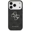 GUESS | Hardcase 4G | Pokrowiec tylny | iPhone 17 Pro Max | Apple | Skóra ekologiczna/PC/Tworzywo sztuczne/TPU | Czarny