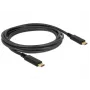 Kabel USB DeLOCK 83668 USB 3.2 Gen 1 2m USB C Czarny