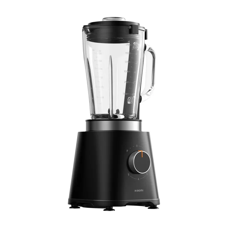 Blender kuchenny Xiaomi BHR8936EU — 600 W, misa 1,75 l, 5 prędkości, sterowanie obrotowe, ostrza ze stali nierdzewnej, czarny
