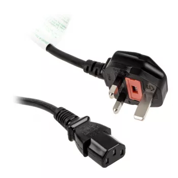 Kabel zasilający Kolink Anglia wtyczka typu G na C13 1,2 m (KKTP012UK)
