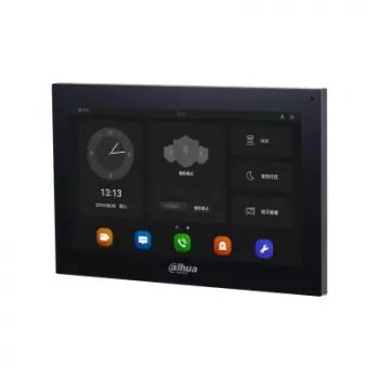 Wideodomofon Dahua DHI-VTH5341G-W — 10-calowy 1024×600 LCD, Wi‑Fi, Ethernet, obudowa ABS