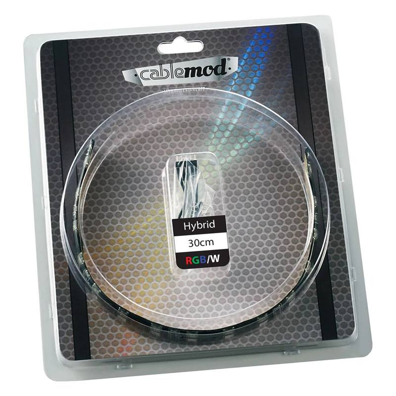 Taśma LED CableMod CM-LED-30-D30RGBW-R Biała RGB 30 cm