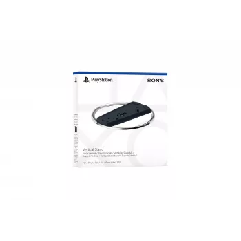Sony podstawka pionowa, Stand, PlayStation 5 cienki, czarna, chromowana, błyszcząca/matowa, PlayStation 5 cienki, PlayStation 5 cienki Digital Edition, 191 mm