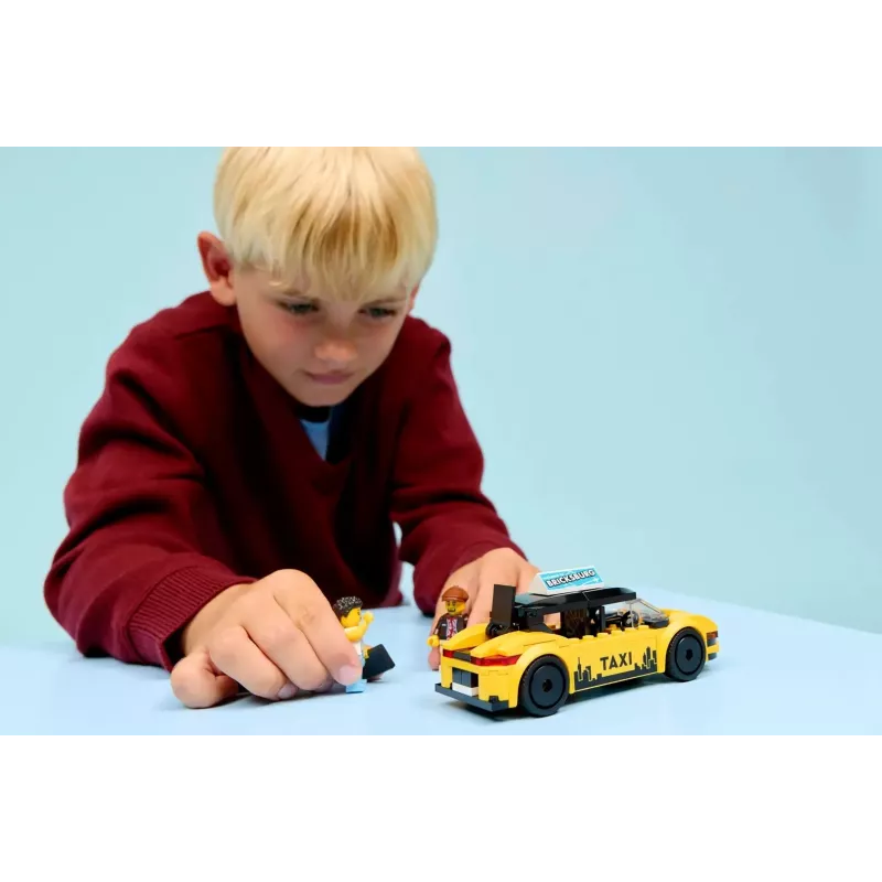 LEGO CITY 60487 Żółta Taksówka