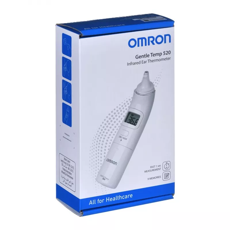 Omron Gentle Temp 520 Contact biały Ear