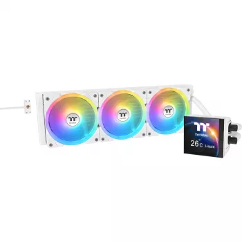 chłodzenie cieczą AIO THERMALTAKE MAGFloe 360 Ultra biały 360mm, 360mm, biały