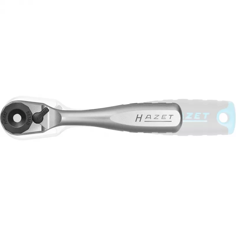Grzechotka do bitów 1/4 cala Hazet 863MB, napęd kwadratowy 6,3 mm, długość 90 mm
