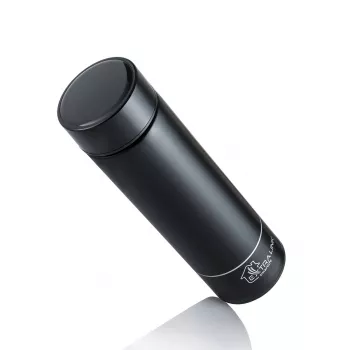 Extralink Smart Travel Mug Czarny, Thermal Tumbler with LED Display