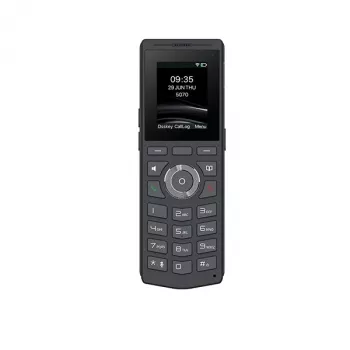 Telefon IP przenośny Fanvil W610W czarny 4 linie Wi-Fi