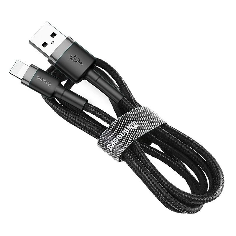Baseus Cafule USB kabel Lightning 2A 3m (czarno-szary)