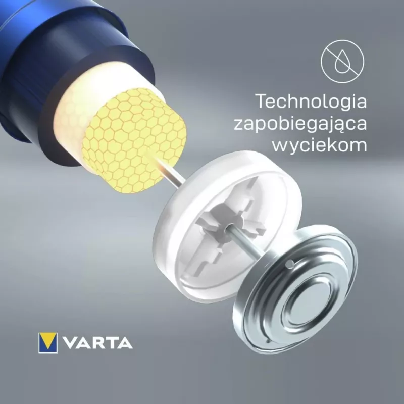 Alkaliczny zestaw baterii Varta AAA (R3) Longlife Power — 24 sztuki