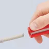 Ściągacz izolacji Knipex 16 80 125 SB Czerwony